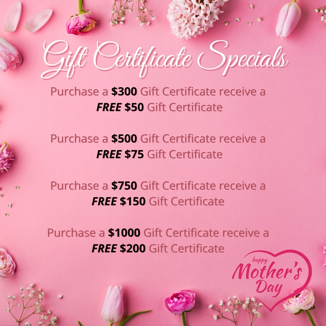 mothers day packages | Specials