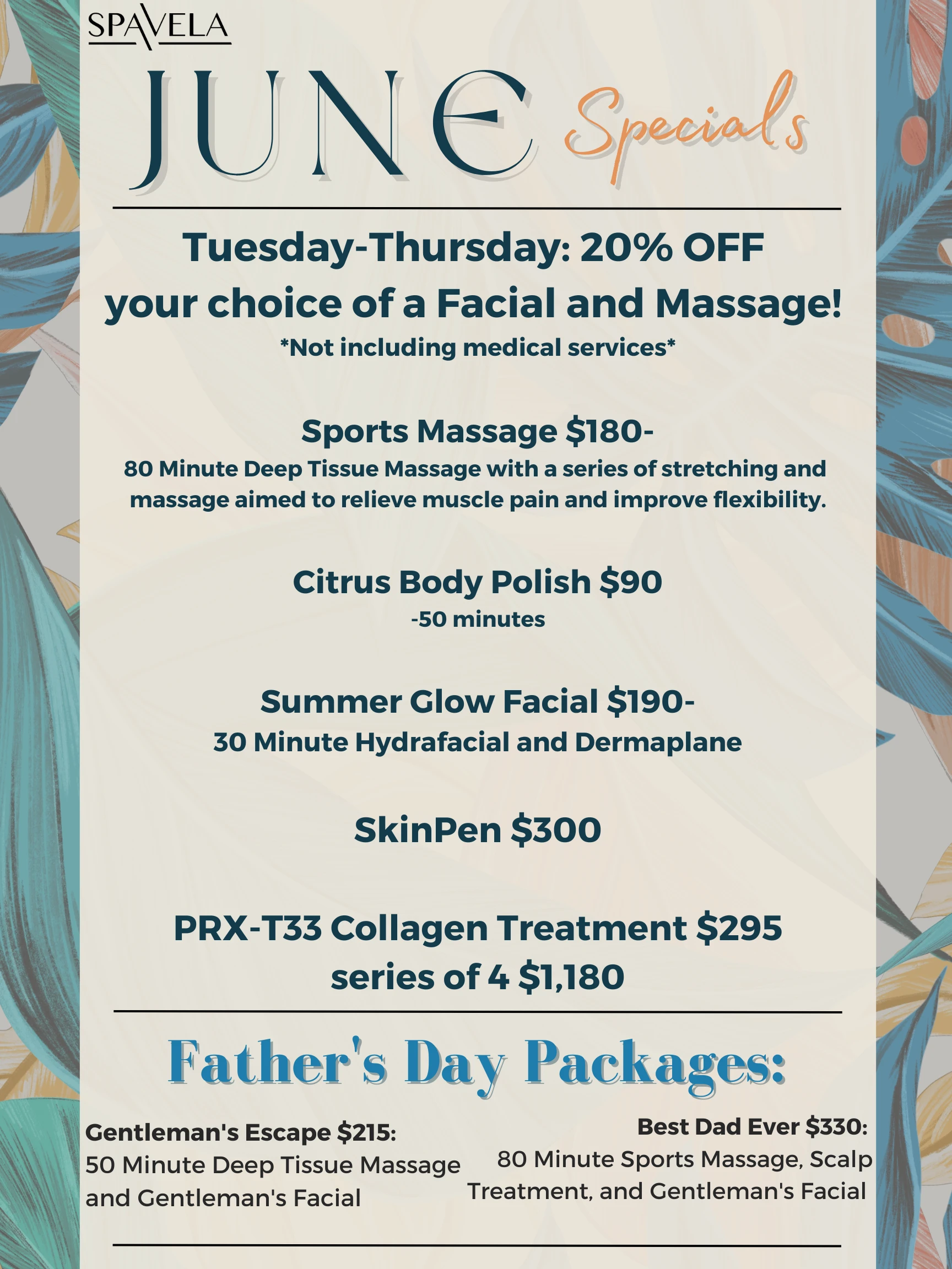 spavela june | Specials